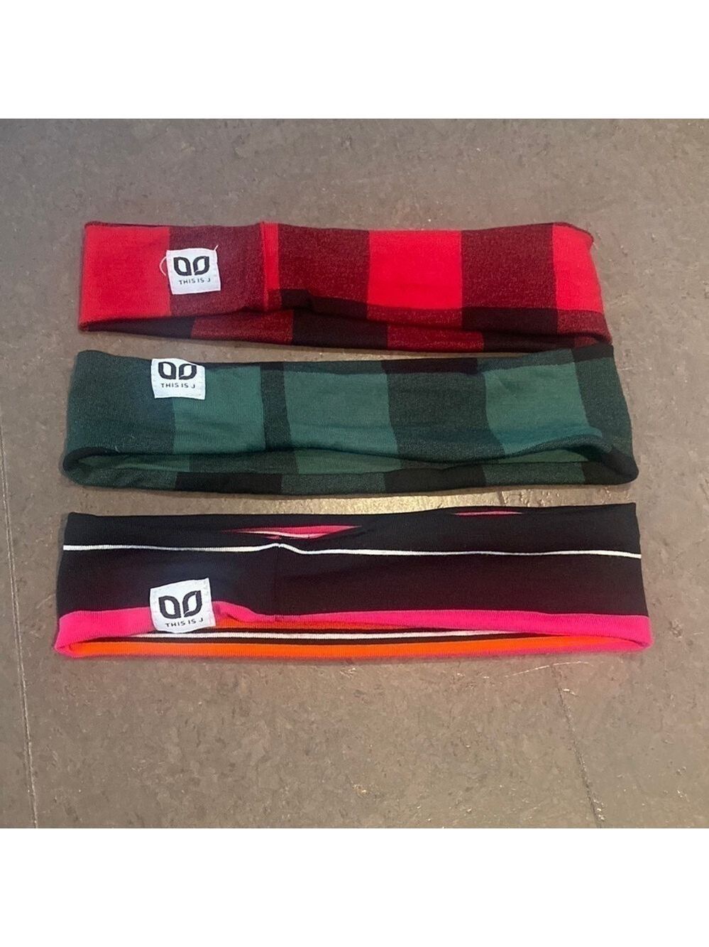 LOT of 3 This is J headbands